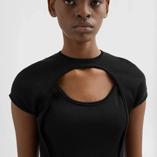 Viscose Knit Kimono Dress