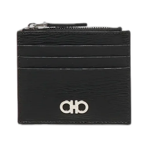 Ferragamo Wallet Card Holder And Keyring Set