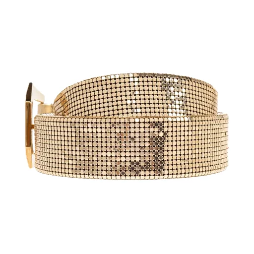 Versace Logo-Engraved Buckle Belt