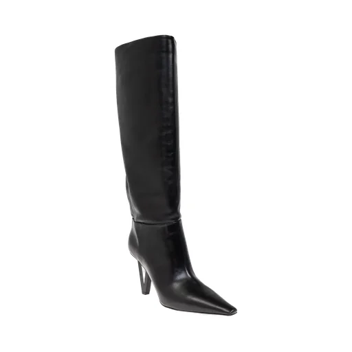 Versace Pointed-Toe Heeled Boots