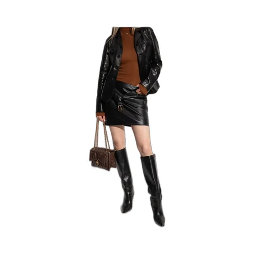Versace Pointed-Toe Heeled Boots