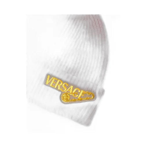 Versace Kids Logo Patch Beanie