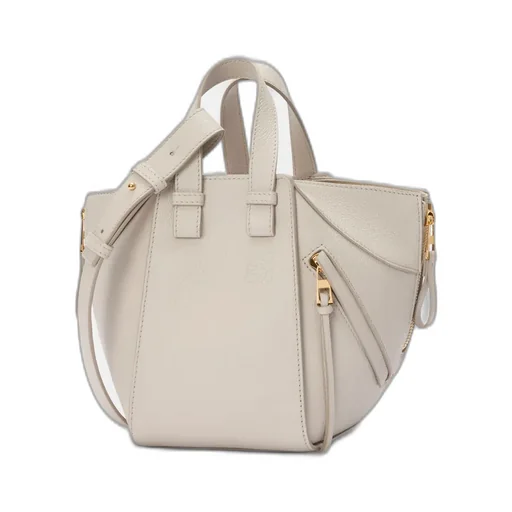 Compact Hammock Bag In Soft Grained Calfskin