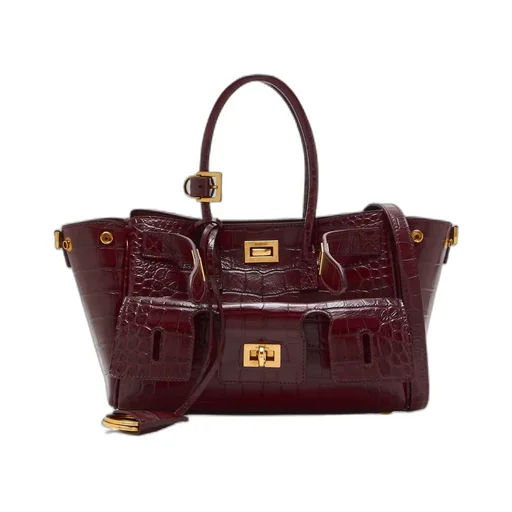 Mini Bel Air Embossed Handbag