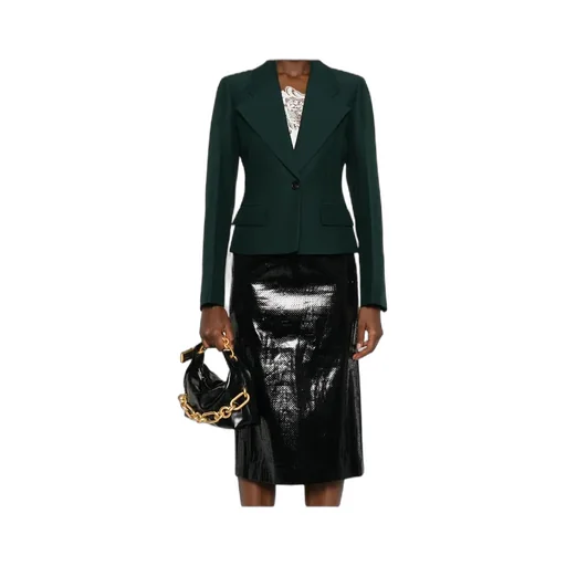 Long-Sleeved Suit Jacket