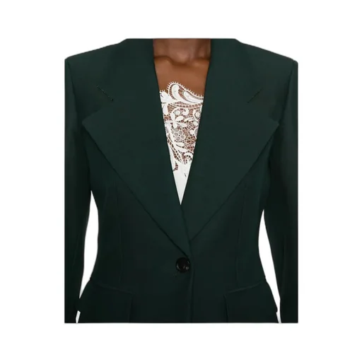 Long-Sleeved Suit Jacket