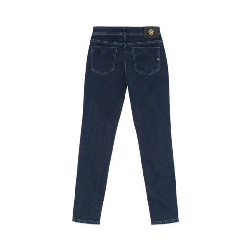 Versace Jeans Couture Floral Printed Skinny Jeans
