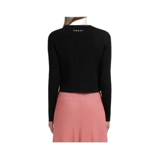 Marni Crewneck Knitted Cardigan