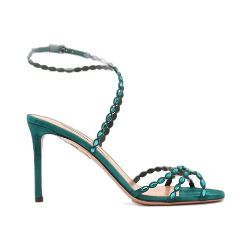 Round Toe High Heel Sandals
