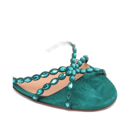 Round Toe High Heel Sandals