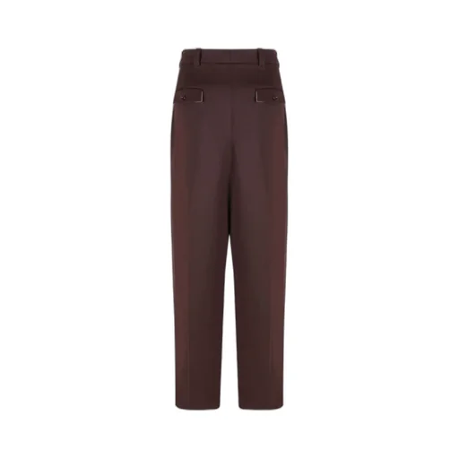 Elisabetta Franchi Pleat Detailed Straight-Leg Trousers