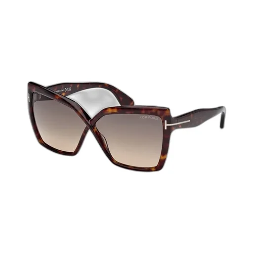 Tom Ford Eyewear Fiore Butterfly Frame Sunglasses