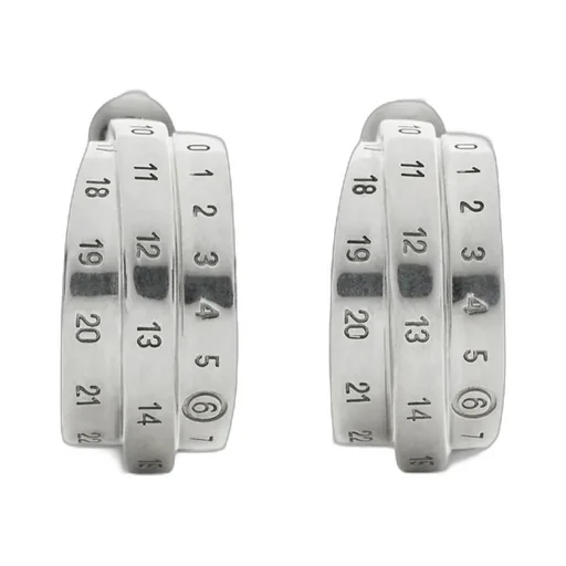 Mm6 Maison Margiela Numeric Cuff Earrings
