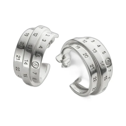 Mm6 Maison Margiela Numeric Cuff Earrings