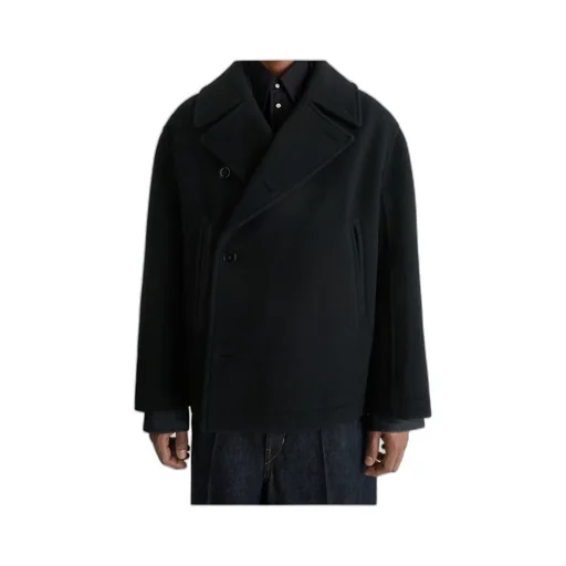 Lemaire Double-Breasted Long Sleeved Coat