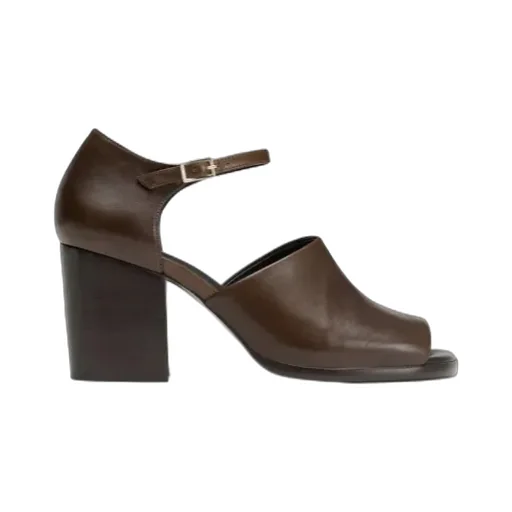80Mm Open-Toe Block-Heel Sandals