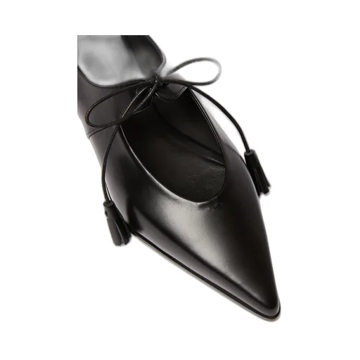 Smooth Leather Ballet Flats