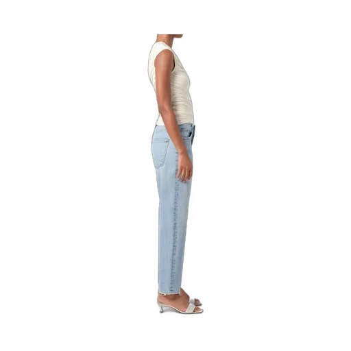 90's Cropped Straight-Leg Jeans