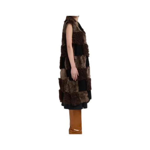 Marni Shearling Long Vest