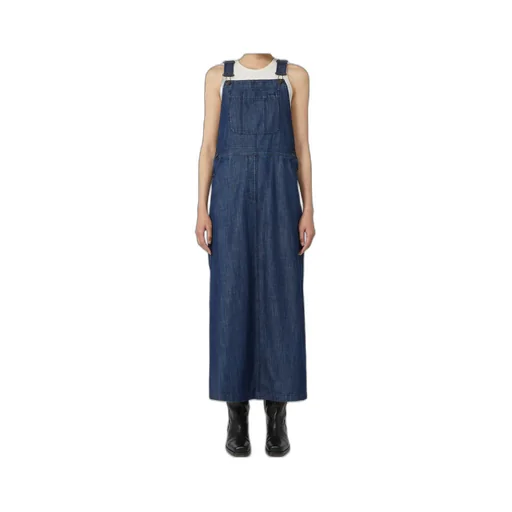 Denim Dungaree Dress