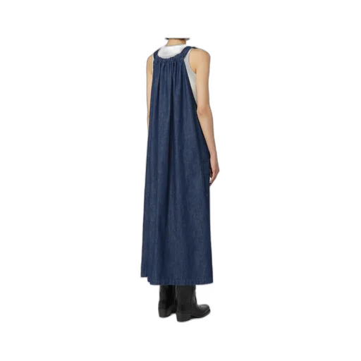 Denim Dungaree Dress