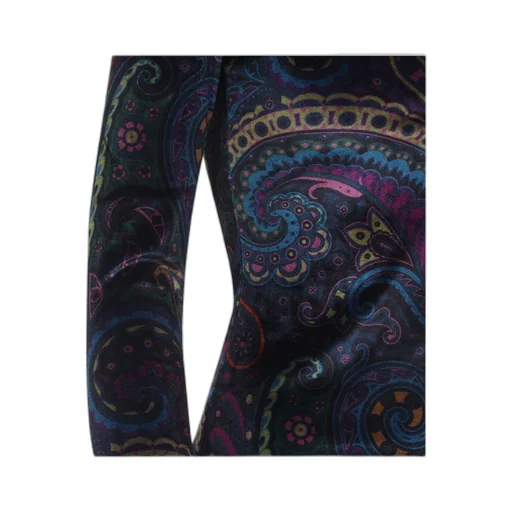 Etro Paisley Printed Jersey Top