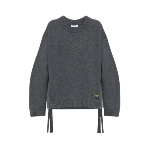 Ganni Logo Patch Oversized Jumper