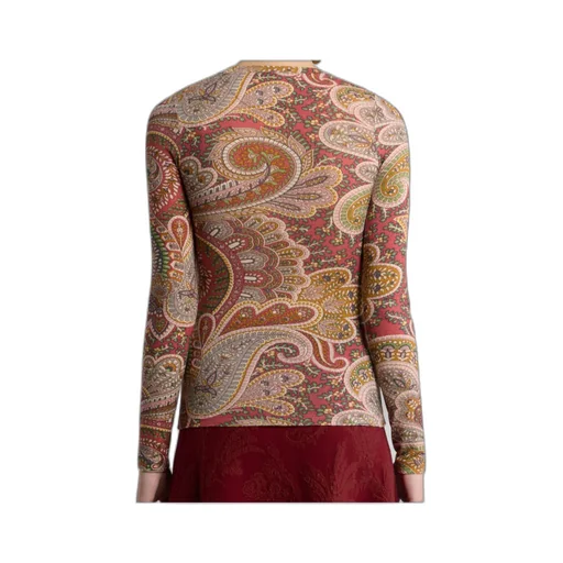 Etro Paisley Printed Long-Sleeved Top
