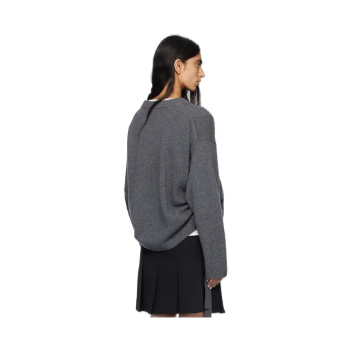 Ganni Logo Patch Oversized Jumper