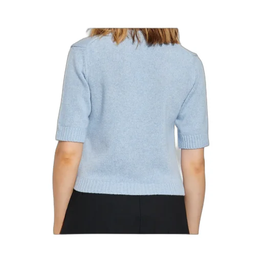 Ganni Logo Patch Tie Fastened Cardigan