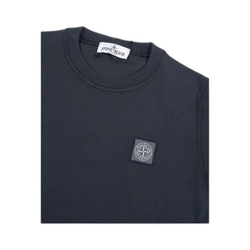 Stone Island Junior Compass Patch Short Sleeved T-Shirt