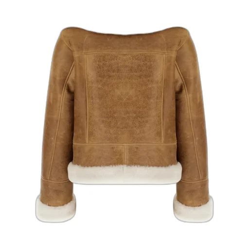 Two-Tone Shearling Jacket