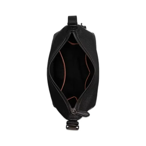 Pebble Leather Top-Handle Bag