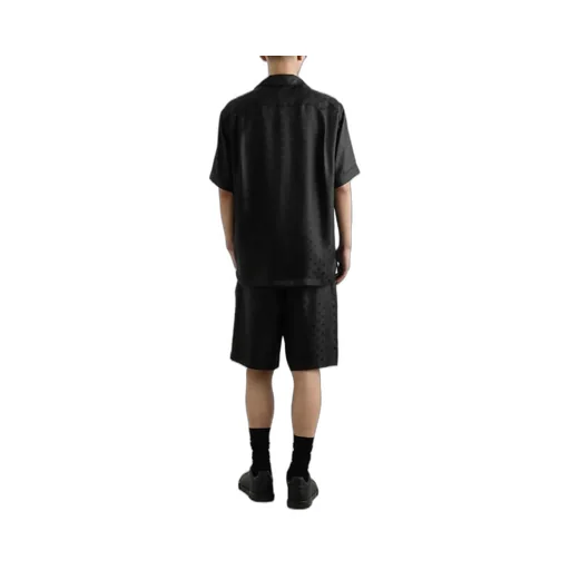 Dolce & Gabbana Monogram Elastic Waist Shorts