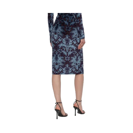 Etro Floral Printed Midi Skirt