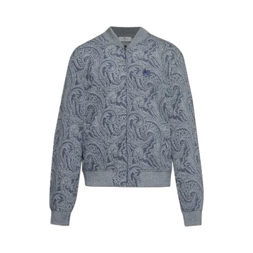 Etro Patterned Zipped Sweatshirt