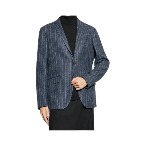 Etro Pinstripe Single-Breasted Blazer