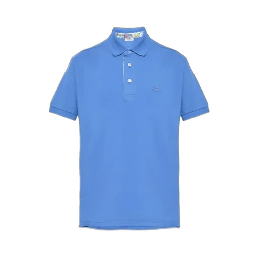 Etro Pegaso Embroidered Polo Shirt