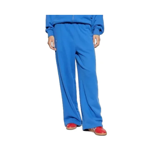 Elasticated-Waist Track Pants