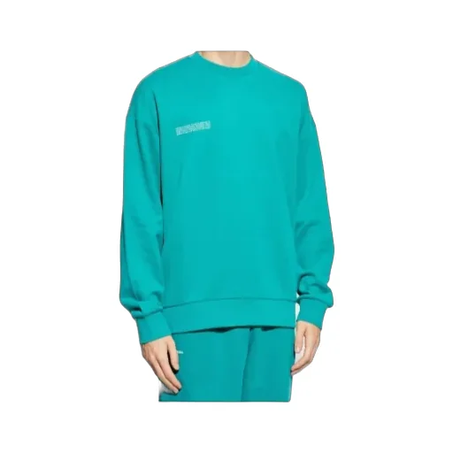 Crew-Neck Organic Cotton Sweatshirt