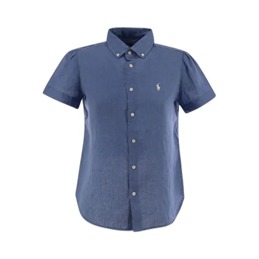 Polo Ralph Lauren Logo Embroidered Short Sleeved Shirt