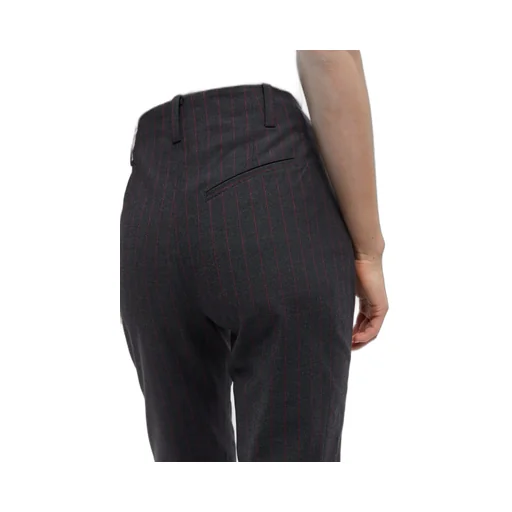 Ganni Pinstriped Capri Trousers