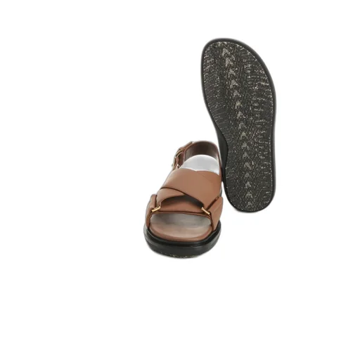 Brown Leather Fussbett