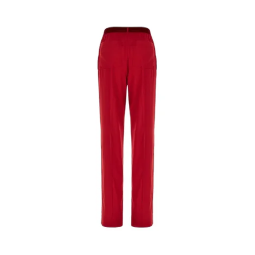 Label Stretch Casual Pants