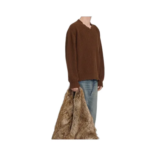 Mm6 Maison Margiela Knitted Distressed Jumper