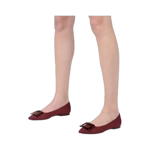 Roger Vivier Pointed Toe Flat Shoes