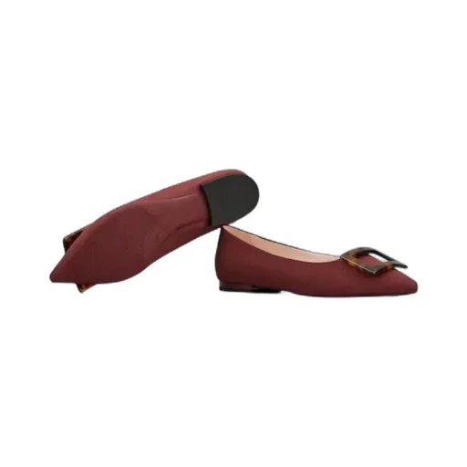 Roger Vivier Pointed Toe Flat Shoes