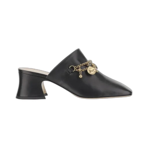 Chloé Charm Heeled Mules