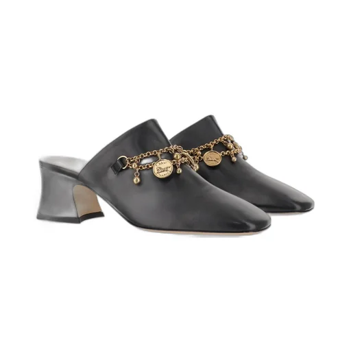 Chloé Charm Heeled Mules