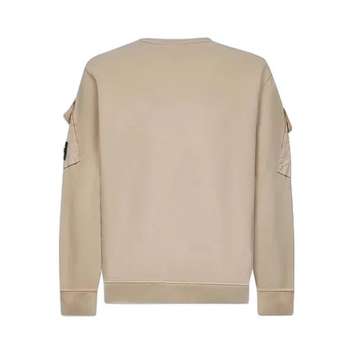 Stone Island Logo Patch Crewneck Sweatshirt